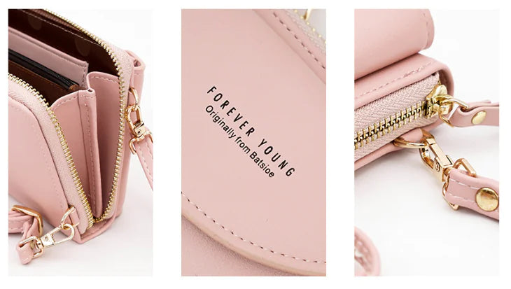 New Large Capacity Phone Bag - Multi-Function Crossbody Wallet