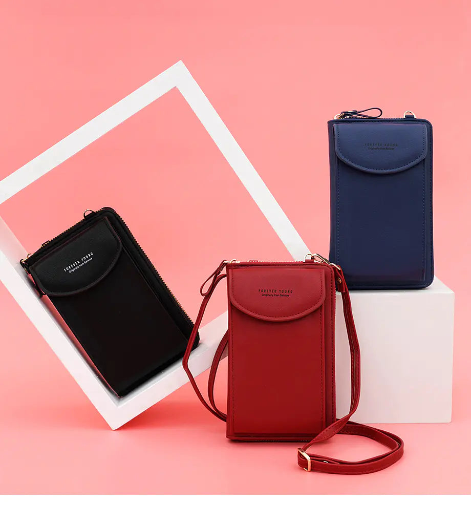 New Large Capacity Phone Bag - Multi-Function Crossbody Wallet