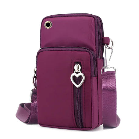 Casual Solid Color Crossbody Bag for Women