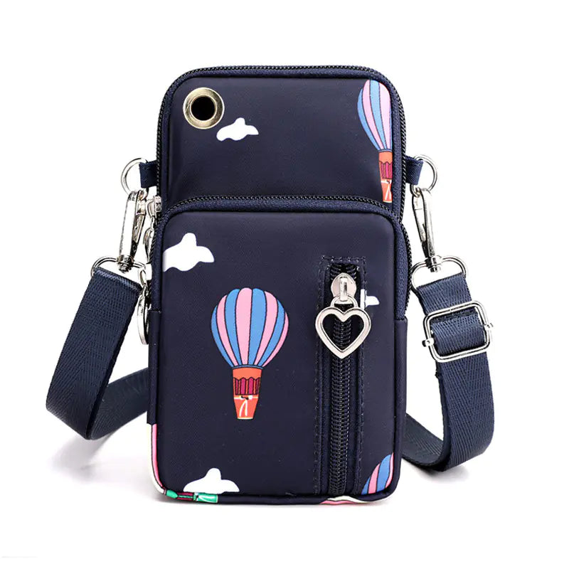 Casual Solid Color Crossbody Bag for Women