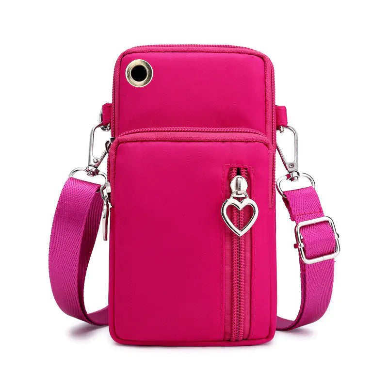 Casual Solid Color Crossbody Bag for Women