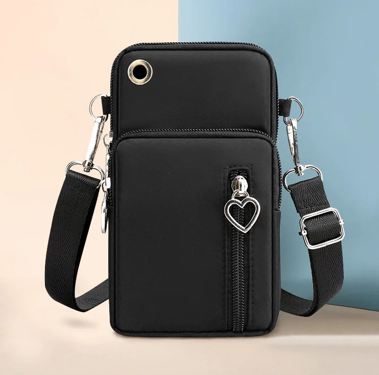 Casual Solid Color Crossbody Bag for Women