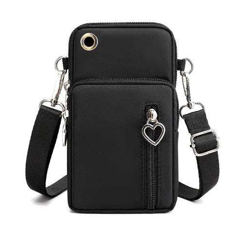 Casual Solid Color Crossbody Bag for Women