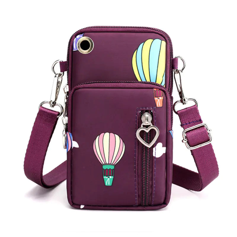 Casual Solid Color Crossbody Bag for Women