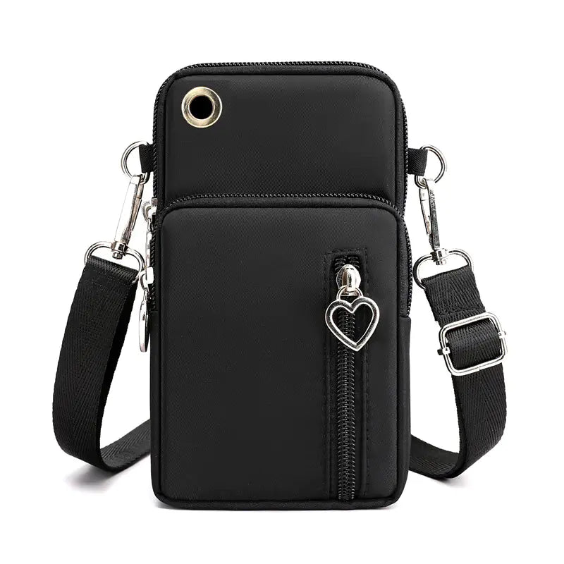 Casual Solid Color Crossbody Bag for Women