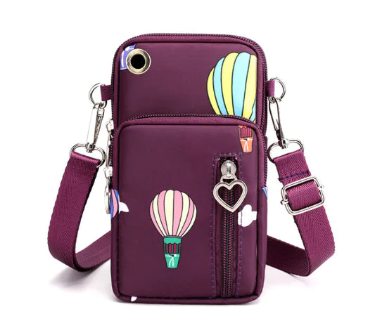 Casual Solid Color Crossbody Bag for Women