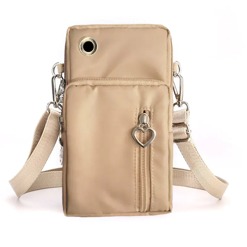 Casual Solid Color Crossbody Bag for Women